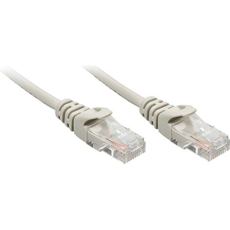 Câbles réseau et DAC LINDY 2m Cat.5e U/UTP Patch Cable Grey Colour Code EIA/TIA 568B (1/3)