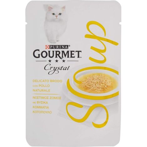 Purina Cat Gourmet Nature Creations Soup Brodo Pollo - Bustina 40 Gr - (1/5)