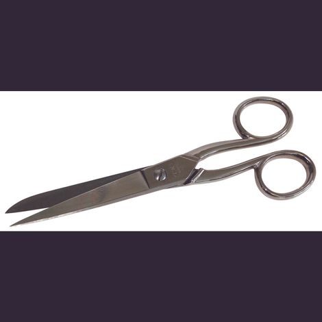C.K C80746 Haushaltsschere 155 mm Nickel