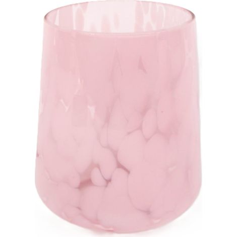 TrendLine Windlicht Glas Ø13 x 16 cm rosa Windlicht