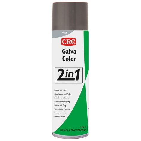 Crc GALVACOLOR 7035 peinture anti-corrosion gris clair 500 ml (1/4)