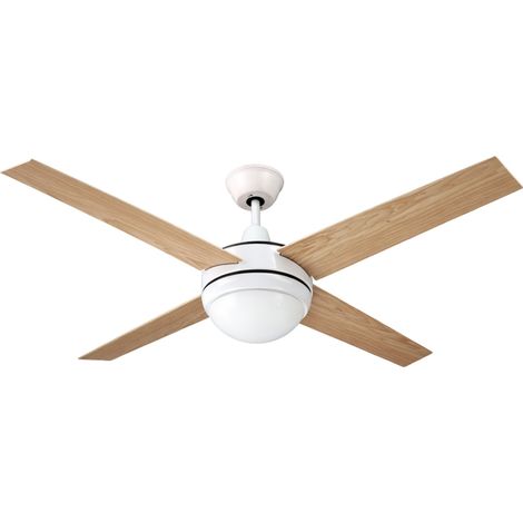 Ventilador de Techo Flou 122cm Motor DC 35W Silencioso Con Luz LE (1/5)
