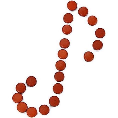 Lot de 20 coussinets de rosace en cuir pour saxophone, faits main, professionnels et universels, compatibles avec les instruments à vent de 8 mm. (1/5)