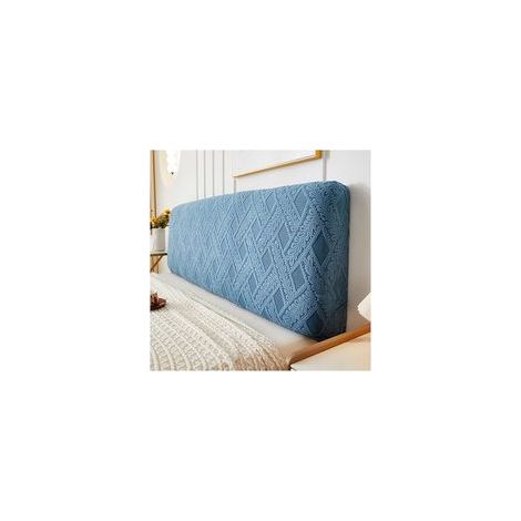 Ensembles de housses de tête de lit housses de tête lit pour lit double/petit lit double housse de protection élastique tout compris anti-poussière housse de tête de lit en jacquard en polyest