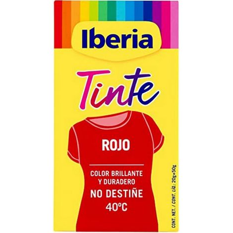 Edm Tintura Iberia Rossa per Tessuti 40ºC (1/2)