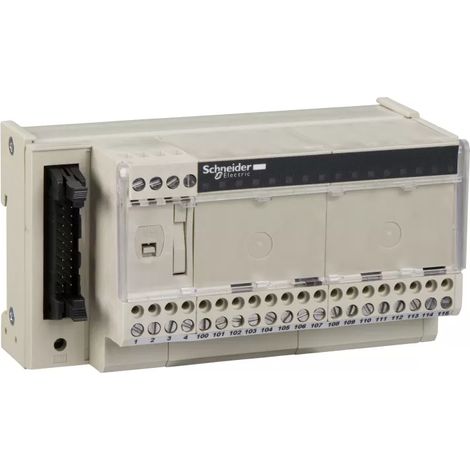 Telemecanique ABE7H16S21 16-E/A-Kabelschnittstellensockel mit LED (1/2)