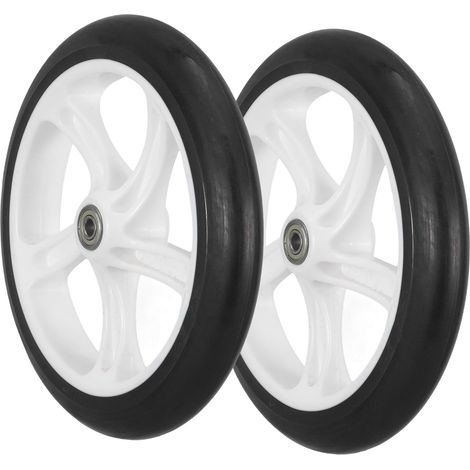 de 2 roues pivotantes de rechange pour chaises de bureau (1/5)