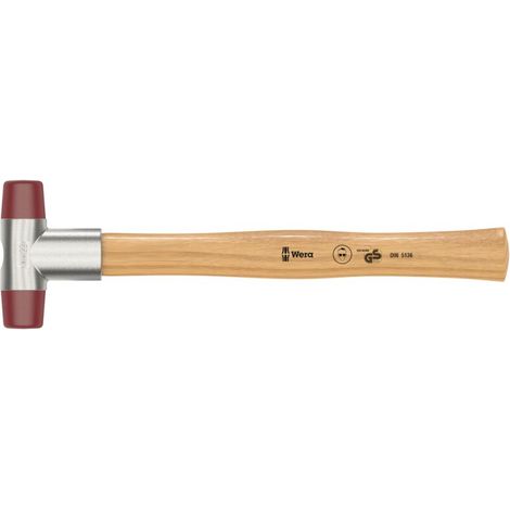 Schonhämmer mit Köpfen aus Uretan mittelhart 28 mm