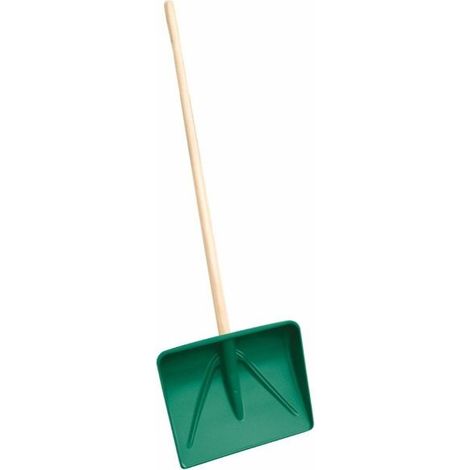 Pelle poussoir polymère avec bord aluminium