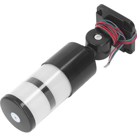 Phare de signalisation LED pliable bicolore avec alarme sonore, 12‑24V DC pour chantier (1/5)