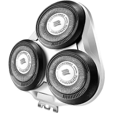 Tête de rechange compatible avec les modèles S5000, S5370, S5571, S5420, S5140 et S5078 - Accessoire de toilettage argenté (1/5)