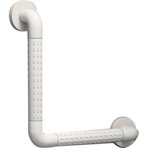 Grab Bars for Seniors, Shower Handle, Stainless Steel Bath Handle, Non-Slip Safety Handle,40 x40 cm, Safety Handle, L-shaped Wall Grab Handrail for Toilet, Bathtub, Stair Handrail (1/5)