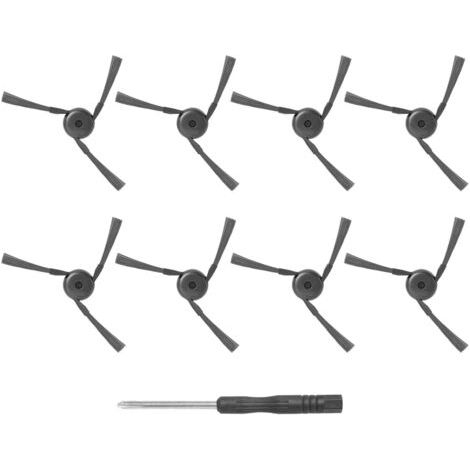Lot de 8 brosses latérales pour robot aspirateur Dreame X40 Ultra/X40 Ultra Complete/X40 master/L40 Ultra/X50 Ultra Complete/X50 Ultra/L50 Pro Ultra/D20 Pro Plus/Aqua10 Ultra Roller/Mova P50 Pro Ultra (1/5)