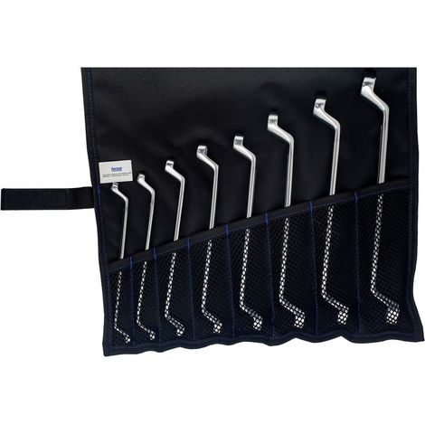 Forum Doppelringschlüssel-Satz DIN838 6-22mm 8-teilig in Rolltasche (1/3)