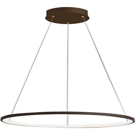 Suspension à LED 34W Simple suspension créative Anneau Design Cuisine Salle à manger (1/5)