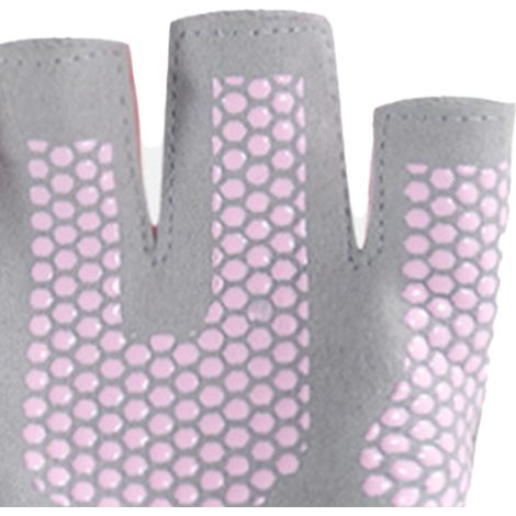 Miniatur-Yoga- und Pilates-Handschuhe für Damen, rutschfest, minimalistisches Vier-Finger- und Halbfinger-Design, perfekt für Fitness und Sport. (1/4)
