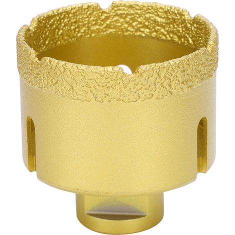 Kit de forets diamantés adapté au perçage de 60 mm de marbre, de béton et de pierre artificielle outil manuel avec interface M14. (1/5)