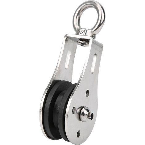 Poulie de levage à roulement pour équipement de fitness, roue suspendue, poulie de traction silencieuse et fixe (1/5)