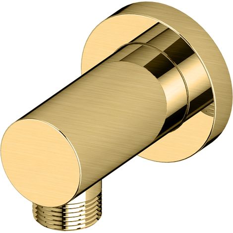 RAK Round Wall Outlet - Brushed Gold (1/2)