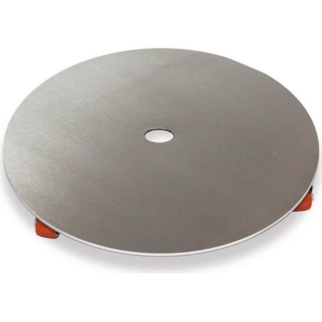 Base ronde en métal pour bac avec roulettes D 69 cm Int. - dimhaut: H 69 cm
