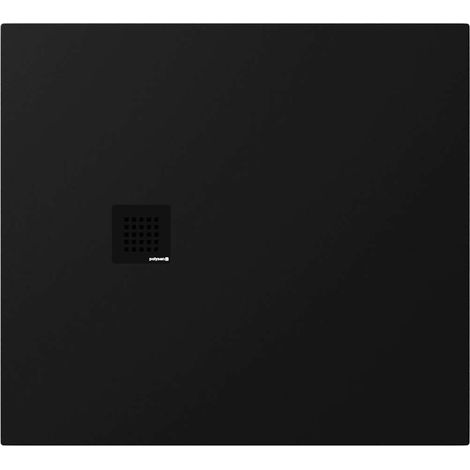 Polysan Tre - Plato de ducha Neca de 100x90 cm, negro mate. 84306.21 (1/5)