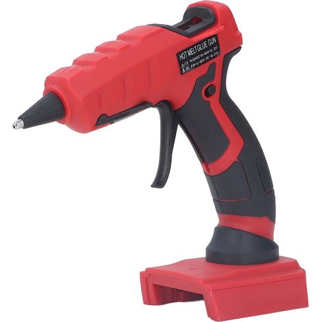 Ce pistolet à colle chaude sans fil pour batteries lithium-ion Milwaukee M18 18V dispose d'un préchauffage rapide de 30 secondes et est livré avec 30 bâtons de colle pour les travaux manuels et les ré (1/5)