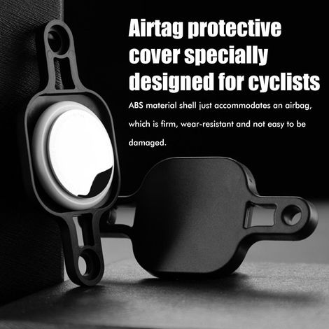 Fahrradhalterung kompatibel mit AirTags, Diebstahlsicherung mit Schrauben und Werkzeug, Flaschenhalterung kompatibel mit AirTags (1/5)