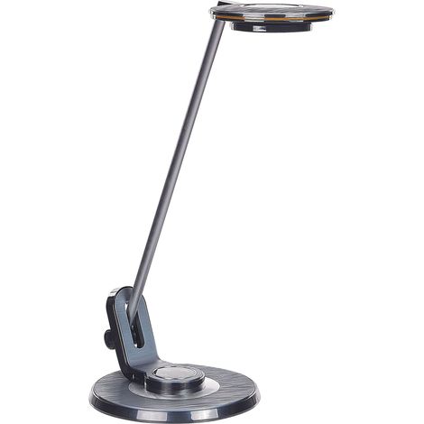 LED Schreibtischlampe CORVUS mit Dimmer Metall Schwarz
