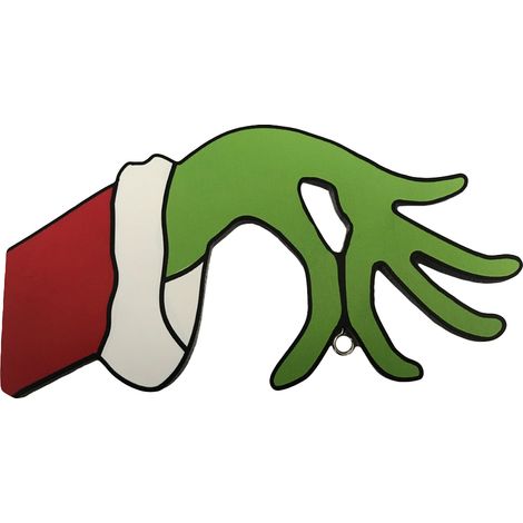 Ornements de décoration de voleur de noël, accessoires de fenêtre amusants et exquis pour mur de cheminée (1/4)