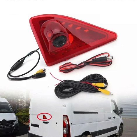 Caméra de recul avec feu stop intégré pour Renault Master, Nissan NV400 et Opel Movano BK (1/5)