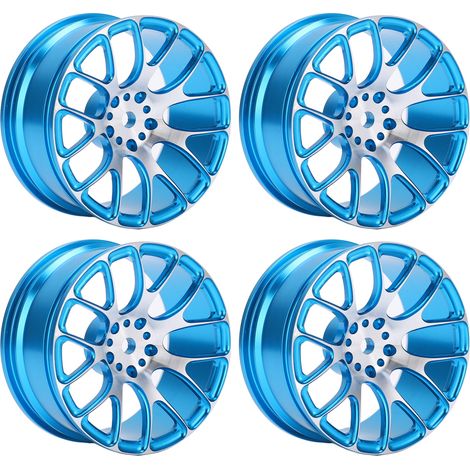 RC-Radnabe aus Aluminiumlegierung, 52 mm, für Tamiya TT-01 1/10 RC-Car, blau (1/5)