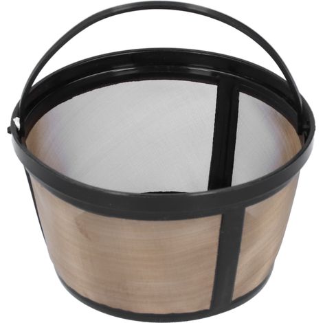 Filtre à café réutilisable en acier inoxydable pour machines Mr pour la maison, la cuisine et le bureau (1/5)