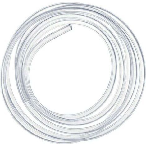 Tuyau PVC Souple Transparent 2 Mètres, 16 × 20mm Tube Flexible de Pression