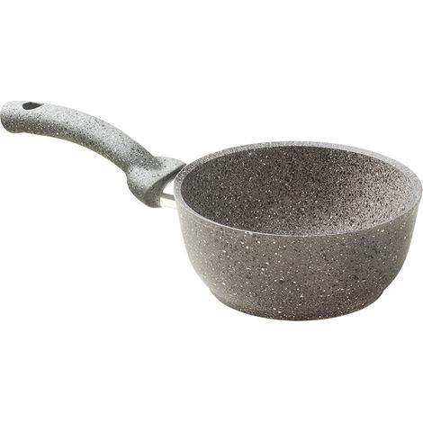 Casseruola Ø 1 Manico Accademiamugnano Cuore di Pietra in Alluminio 16 cm