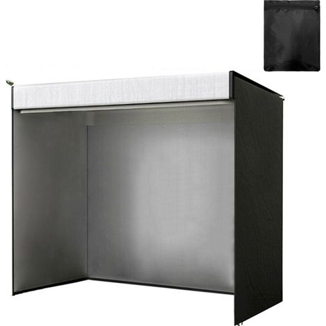 Housse imperméable, coupe-vent et anti-UV pour balancelle 3 places, hamac pliable, housse anti-poussière pour mobilier de jardin avec fermeture éclair