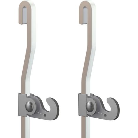Set de Suspension Accrochage tableau tiges coudées & crochets 20kgs Artiteq