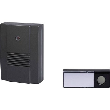 Sonnette sans fil Set complet avec porte-nom Heidemann 70834 HX Outdoor Y947361 (1/3)