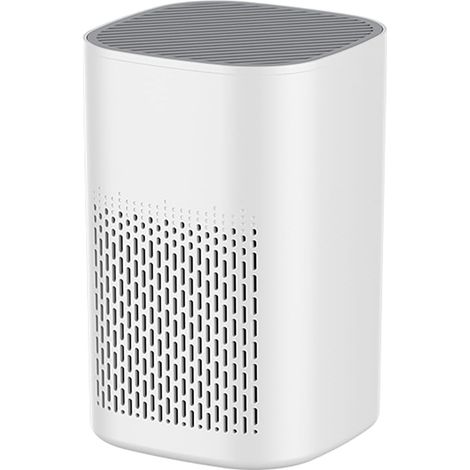 Purificador de aire con función de difusión de fragancias, elimina el polvo, el humo y los olores - blanco, doble purificación. (1/5)