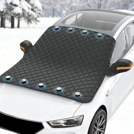 Couverture Antigel Pare-Brise - 145 x 110 cm - Magnétique - Protection Neige Glace - 1 Pièce (1/5)