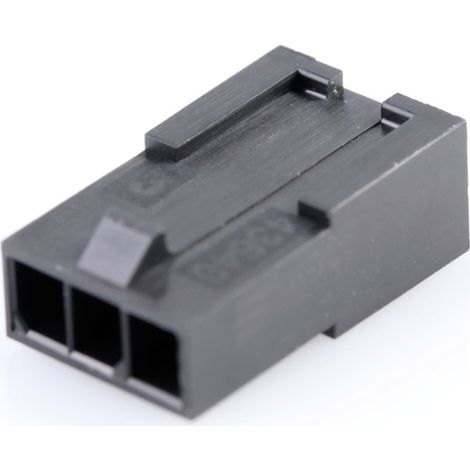 Molex Buchsengehäuse-Kabel Polzahl Gesamt 3 Rastermaß: 3 mm 436400301 1 St. Bag