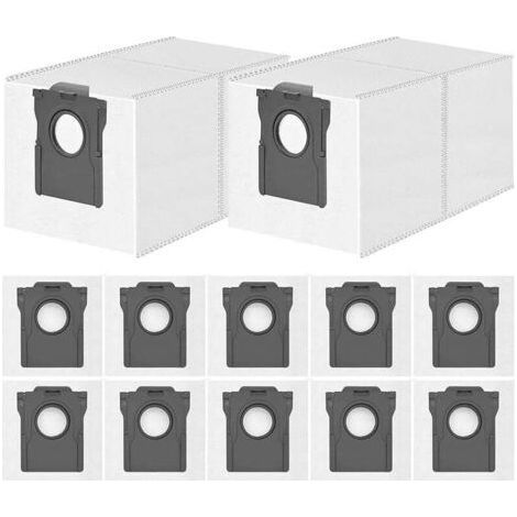 Lot de 12 Sacs à Poussière Compatibles avec Dreame L20/X40/X50 Ultra Complete, L10s/L10/L40/E30 Ultra/L10s Pro Ultra, pour Xiaomi (1/4)