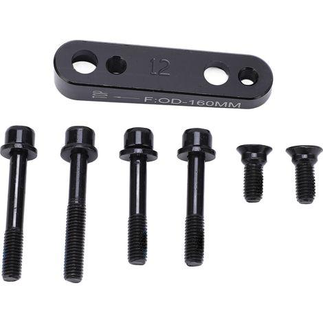Adaptateur de montage pour frein à disque R160, léger et plat, compatible vélo de route et VTT (1/5)