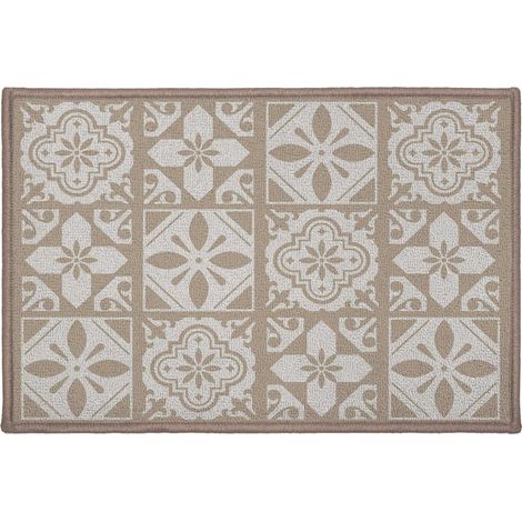 Tapis de Cuisine "Constantine" 40x60cm Naturel