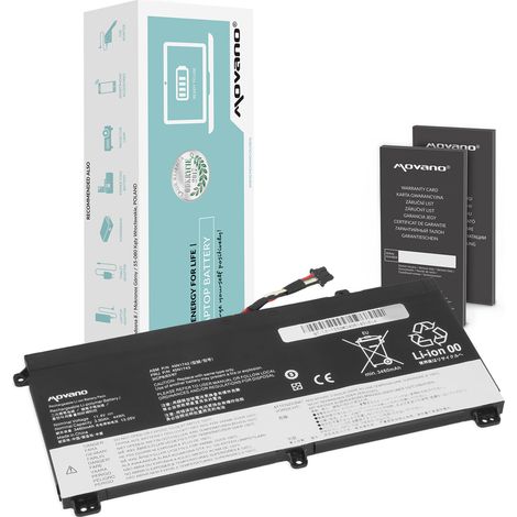 Batterie pour Lenovo ThinkPad T550 T550s T560 W550 W550s P50s (1/5)