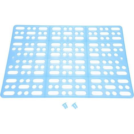 Plastic Cage Mat 34.5x25cm Non-Slip For Rabbit Guinea Pig Hamster (1/5)