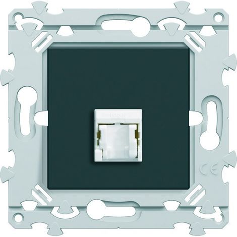 RJ45 CAT.6 STP anthracite - HAGER WE226A