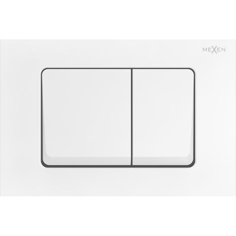 Mexen Fenix 10 XS bot贸n de descarga, blanco mate - 601020 (1/5)
