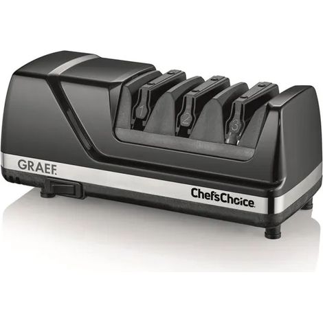 Graef CX 125 afilador eléctrico negro y gris