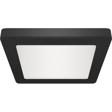 Lampada da soffitto a LED OLGA D 24W nero CCT 3000K/4600K/6500K IP20 nero (1/2)