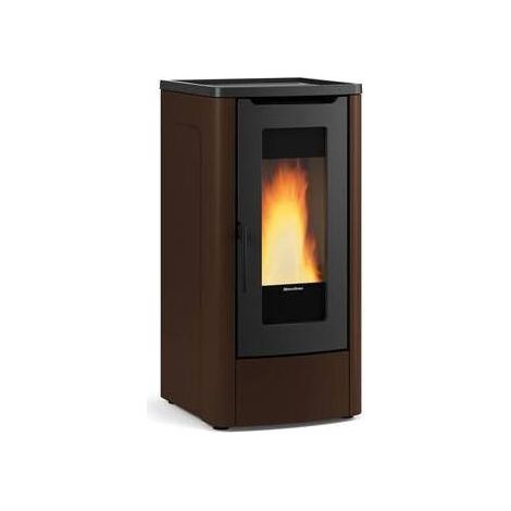 STUFA PELLET CANALIZ 10 KW DAHIANA PLUS 5.0 BRONZO